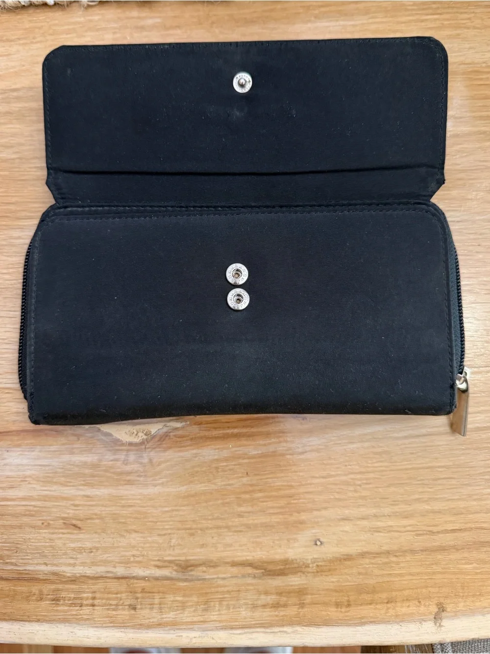 Prada Black Fold-Over Wallet - Picture 2 of 5